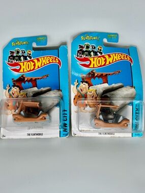 2014 Hot Wheels The Flintstones The Flintmobile HW City 2014 1/64 New 83/250